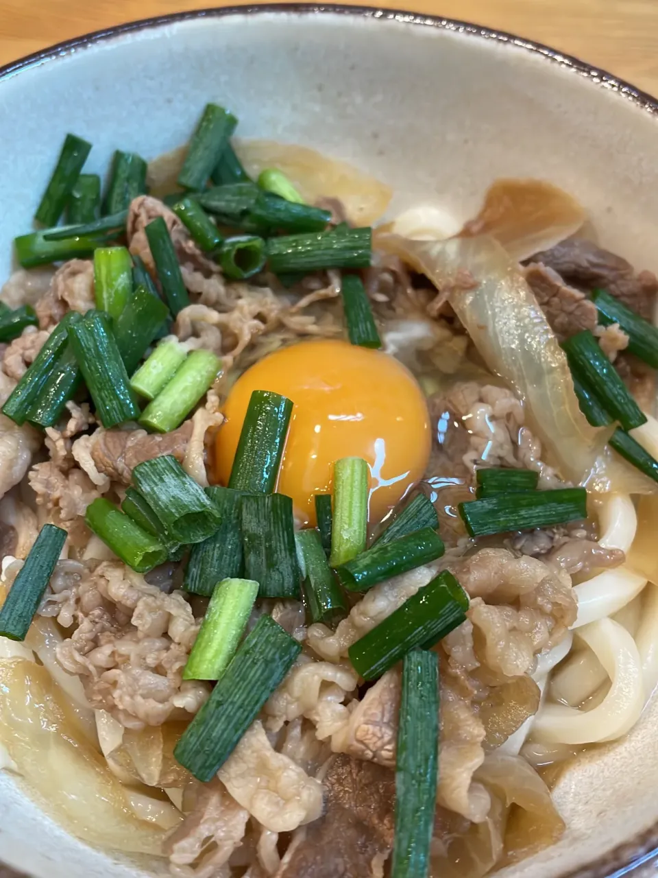 吉野家の牛丼の具で肉うどん|fukaさん