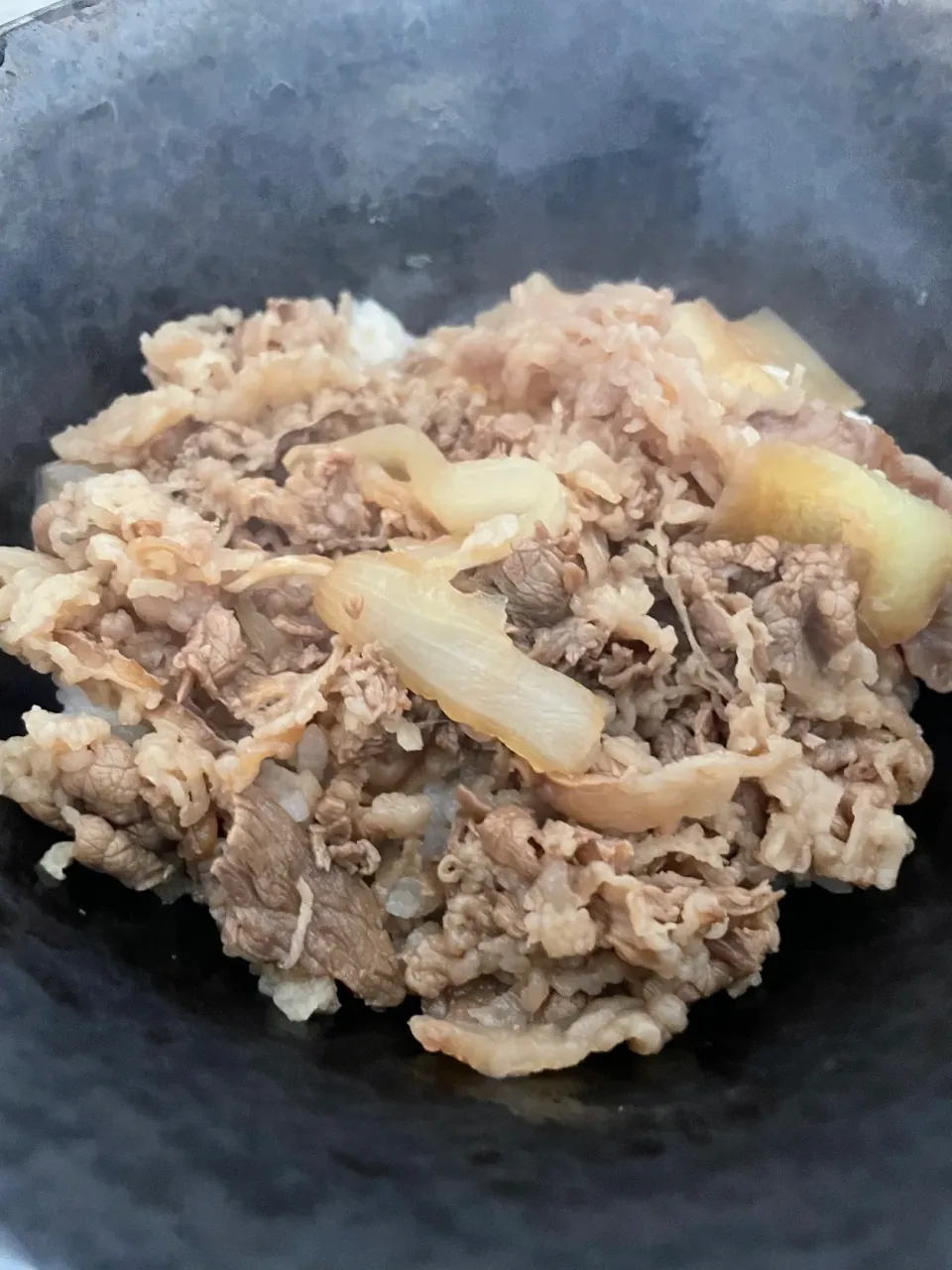 まずはそのまま牛丼|mikkoroさん