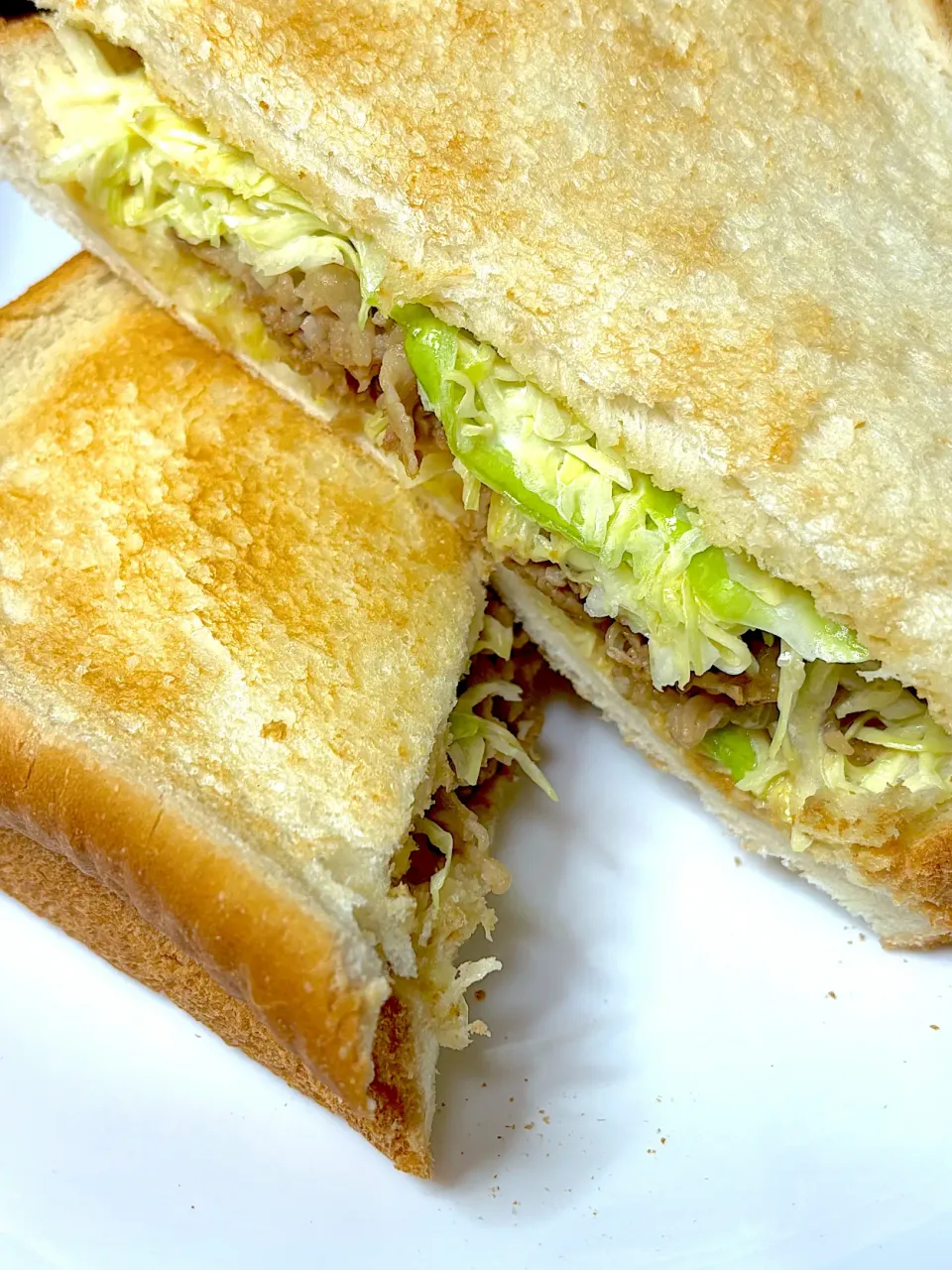 冷凍吉野家牛丼DEサンドイッチ🥪|Makokoさん