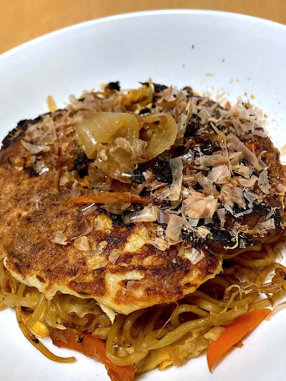 吉野家さんの牛丼お好み焼き😋✨✨|Ayakoさん