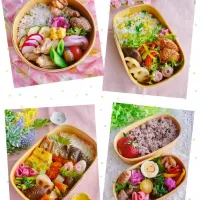 Snapdishの料理写真:🌸弥生桜月🌸 《お弁当》|ちゃべさん