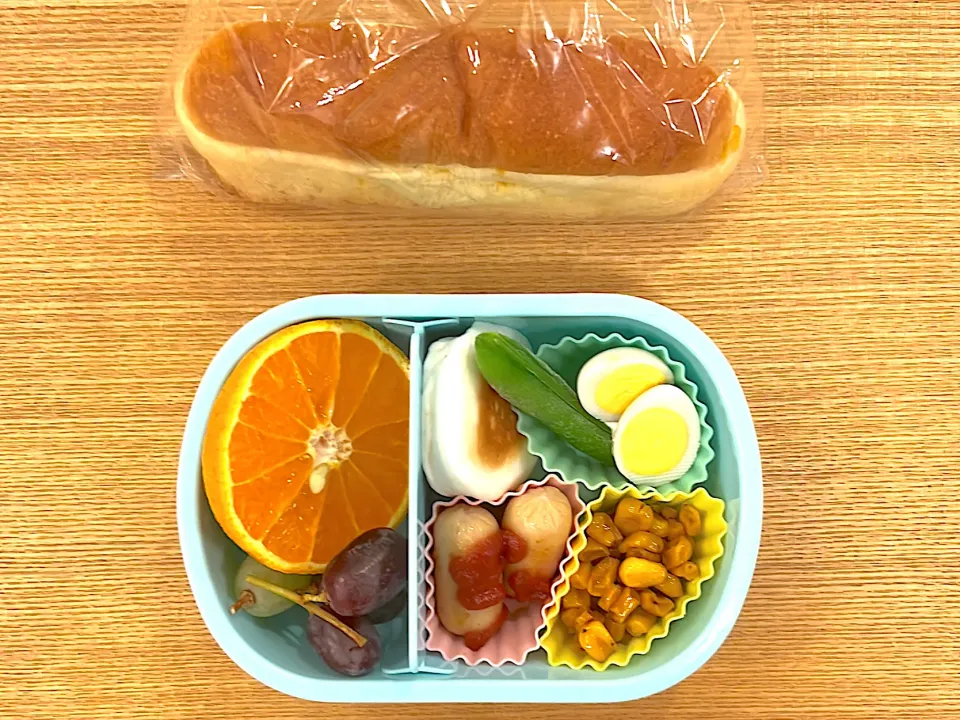 Snapdishの料理写真:コーンづくし弁当|Atelier Sekiさん