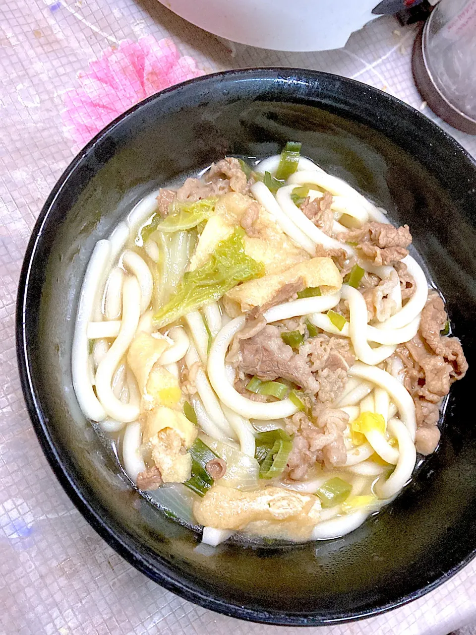 野菜いっぱい肉うどん|Ayaさん