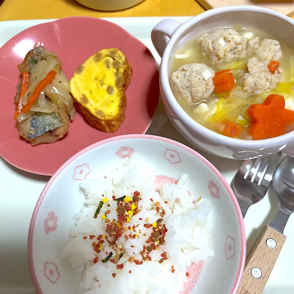 3歳児　昼ご飯　風邪2日目💦|Kahoさん