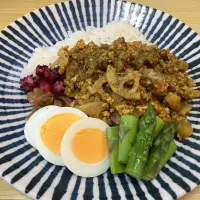 ノンオイルキーマカレー|さやさん