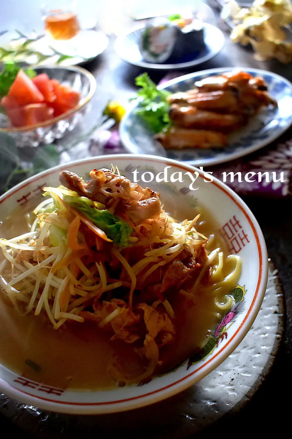 野菜ラーメン|山田 奈味　Instagram ＊nmymd369さん