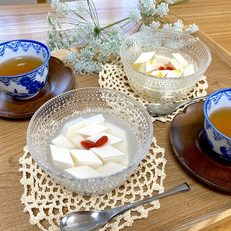 MAKUBIさんの料理   ゆず糀甘酒で杏仁豆腐|sakurakoさん