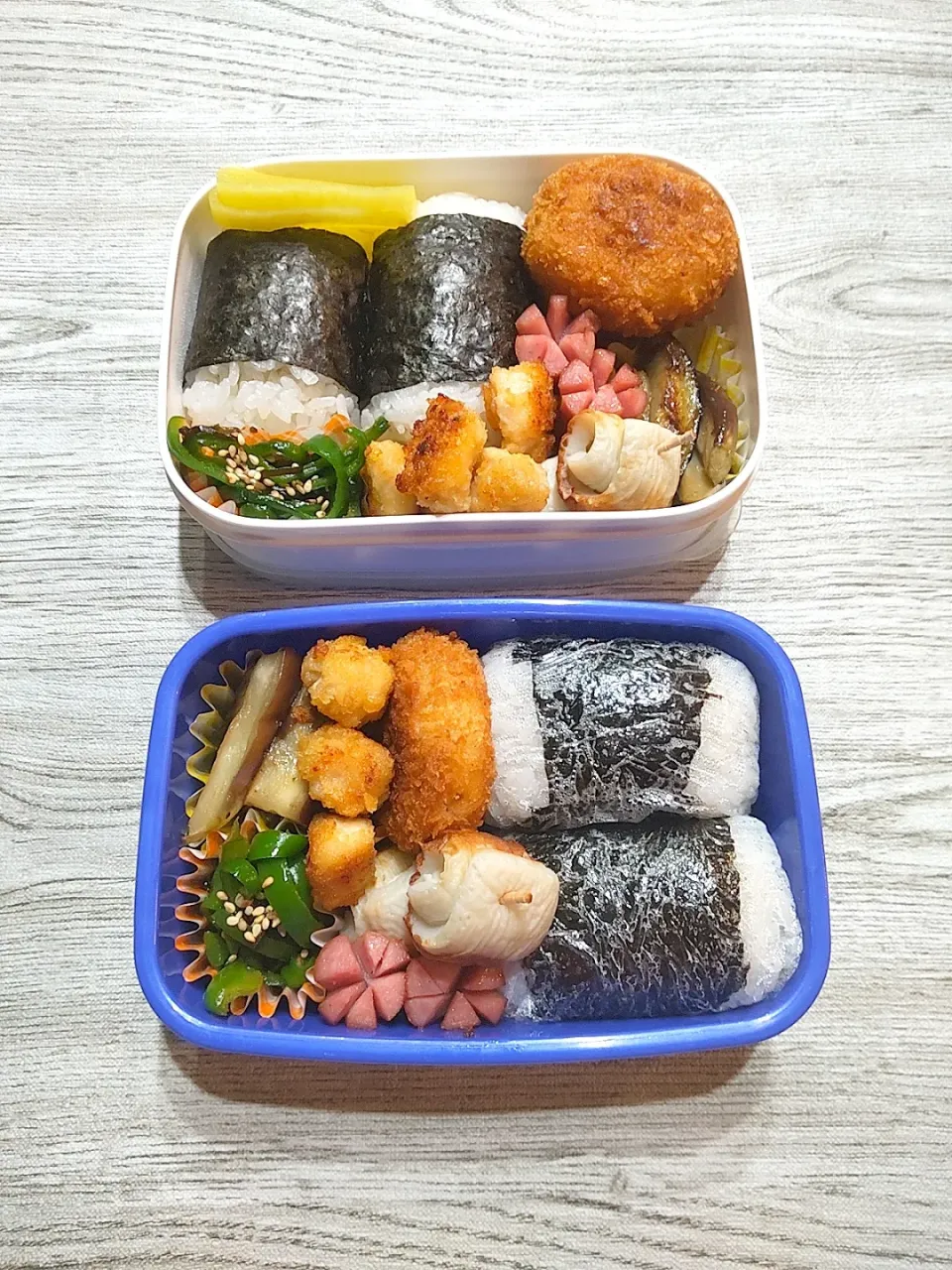 春休み学童弁当🍱と旦那弁当|puniさん