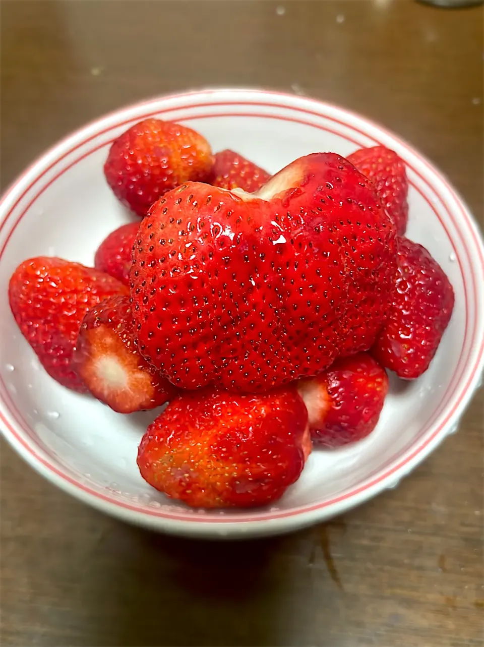 Snapdishの料理写真:道の駅しんよしとみ🍓あまおう|かんち☆さん