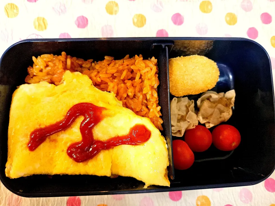 オムライス❤️旦那さんお弁当❤️|かおるcitronさん