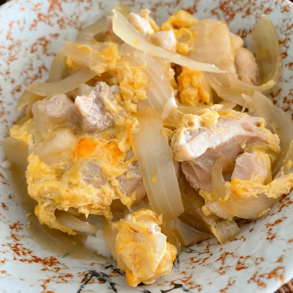 Snapdishの料理写真:汁だく親子丼^ ^|kuniさん