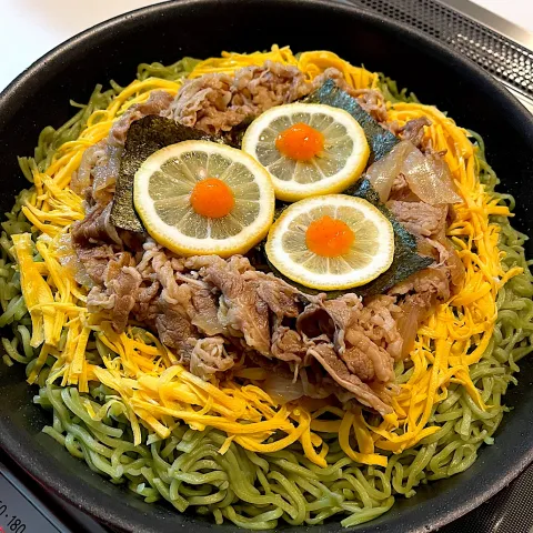 「冷凍牛丼の具」を使ってみたSnapdishの料理・レシピ写真:おうち吉野家😊で瓦そば😋