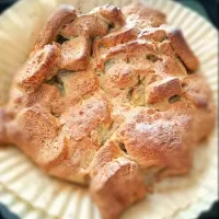 Snapdishの料理写真:Bread pudding

Ingredients: White bread + Purple rice soy milk + Kinako powder + egg + honey 

*Tried making bread pudding many times, this is the tastier version. :)|2721_blissさん