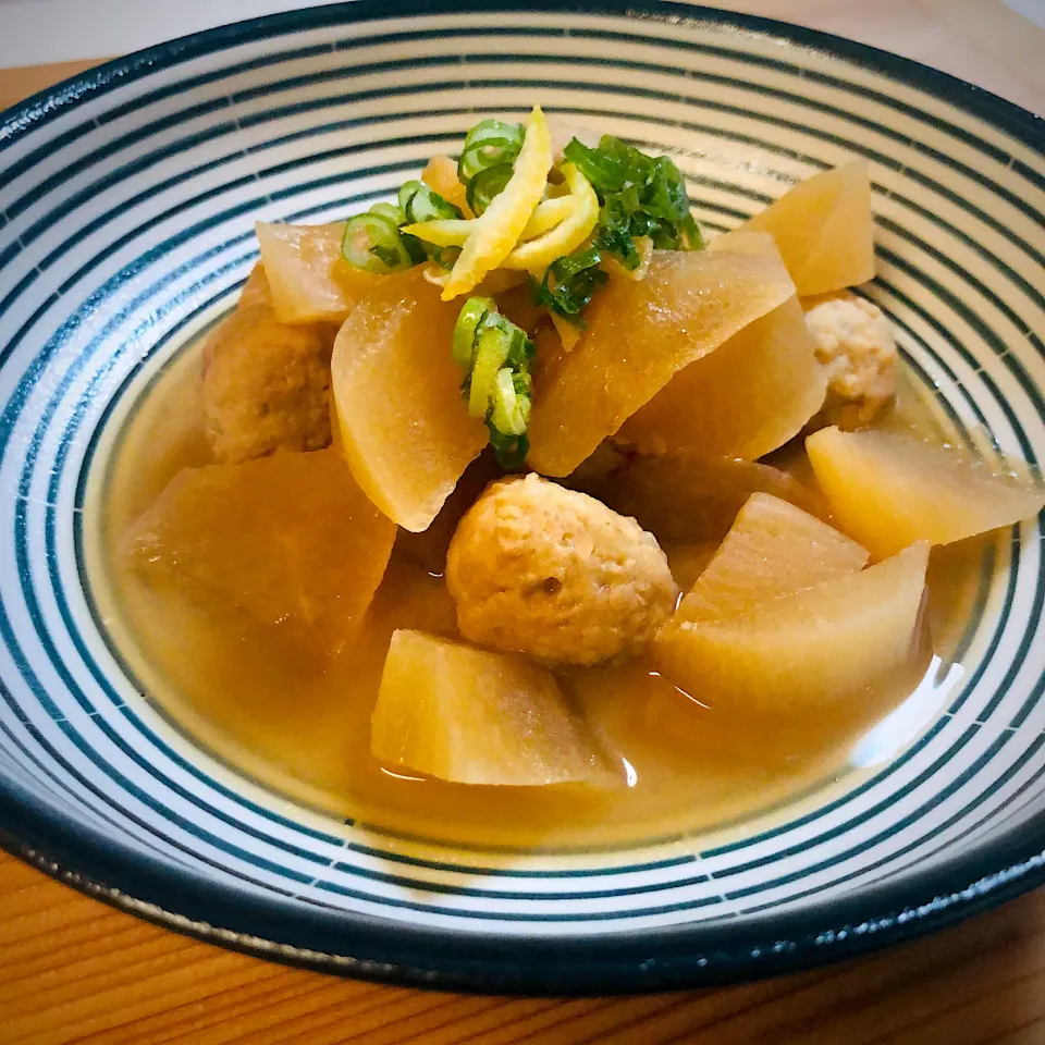 大根と鶏団子の糀甘酒煮|ユミさん