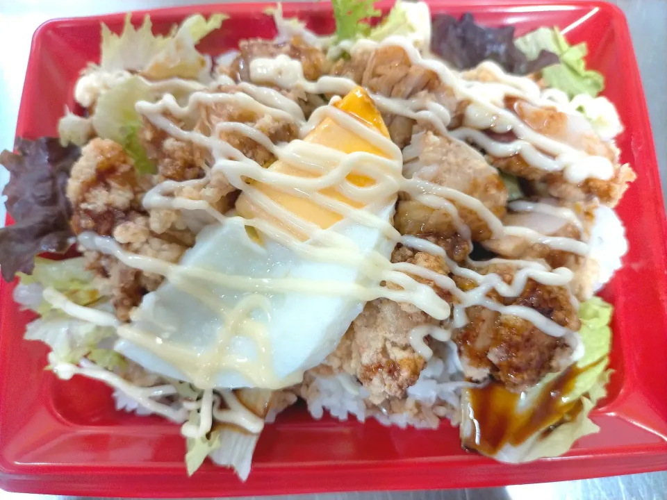 鶏マヨ丼|トルトルさん