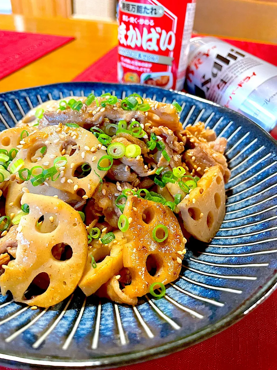 おかちさんの料理 牛肉と長芋のうまかわさび炒め🍀*゜|おかちさん