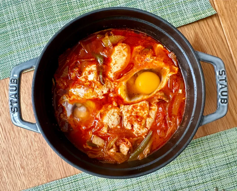 旦那特製✨　純豆腐🫕　化学調味料を使わない旦那の純豆腐は優しい味。お店のより絶対美味しいと思う😋　#純豆腐|BUBUさん