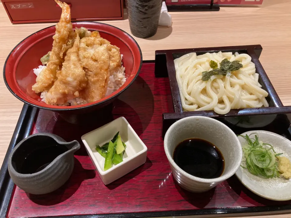 天丼🍤ざるうどん|Kojiさん