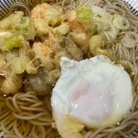 Snapdishの料理写真:かき揚げ蕎麦|まささん