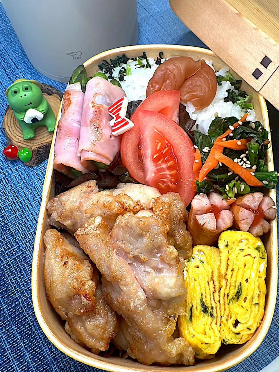 ‪ ·͜·旦那さんのお弁当‪ ·͜· 2024.03.28|ももママンさん