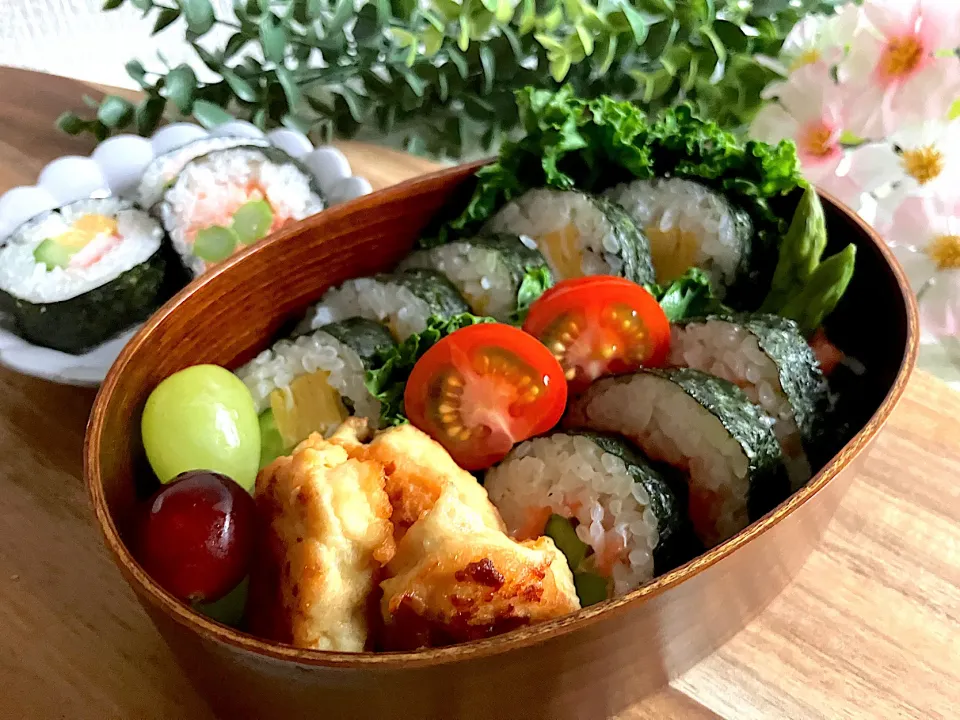 ＊２種の海苔巻き弁当🍱🌸＊|＊抹茶＊さん