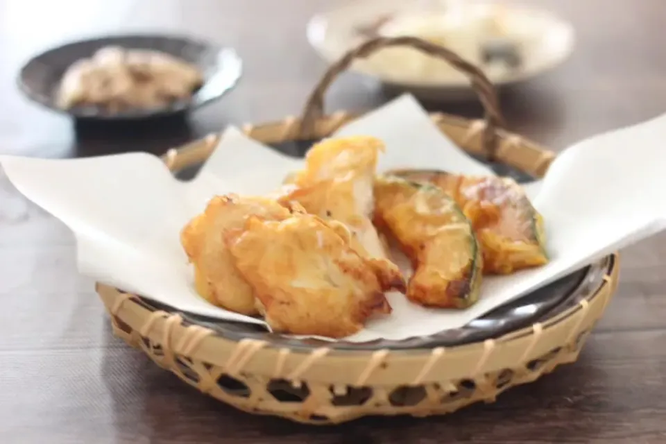 塩糀で柔らか胸肉でにんにく鶏天|ちいさなしあわせキッチンさん