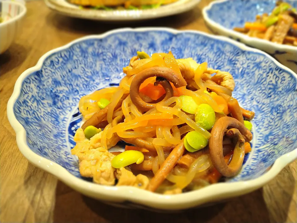 ぜんまいの煮物|古尾谷りかこさん