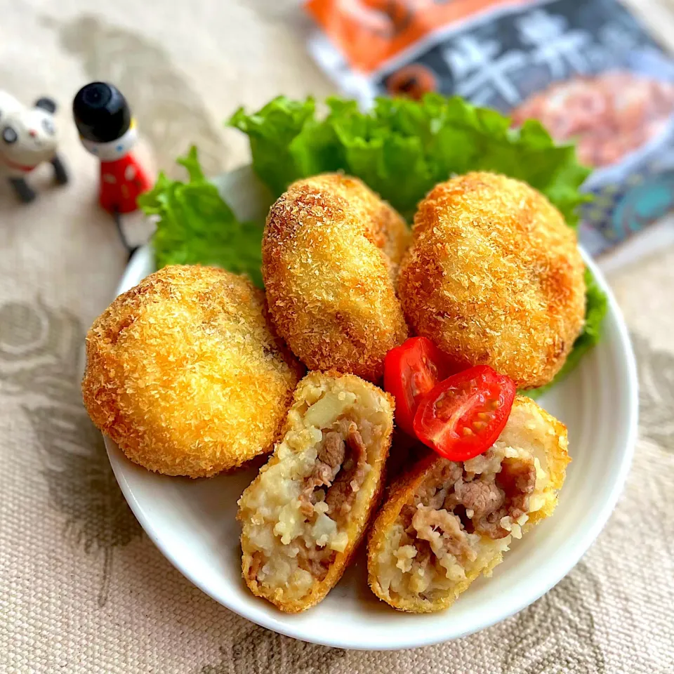 冷凍牛丼の具で吉牛コロッケ|KASUMIさん