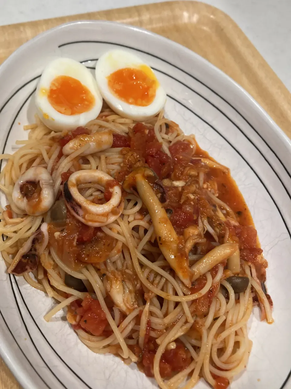 イカのトマトソースパスタ|civettaさん