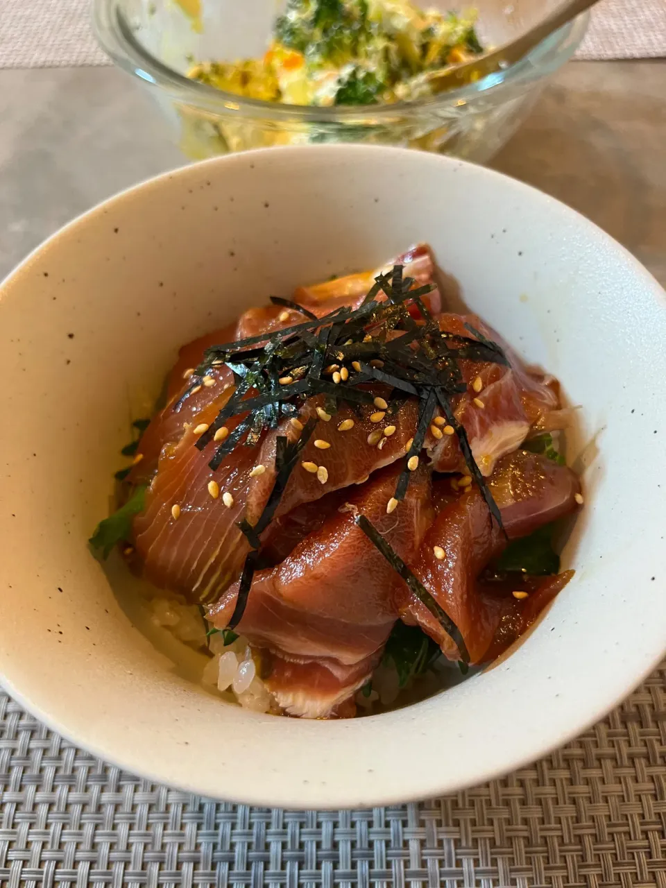 マグロの漬け丼|わたっちさん