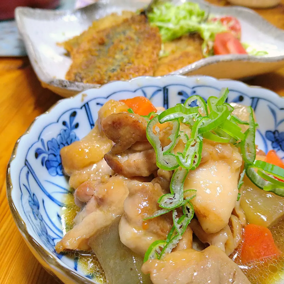 大根と鶏の生姜煮|とまと🍅さん