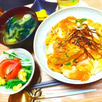 親子丼|もふもふさん