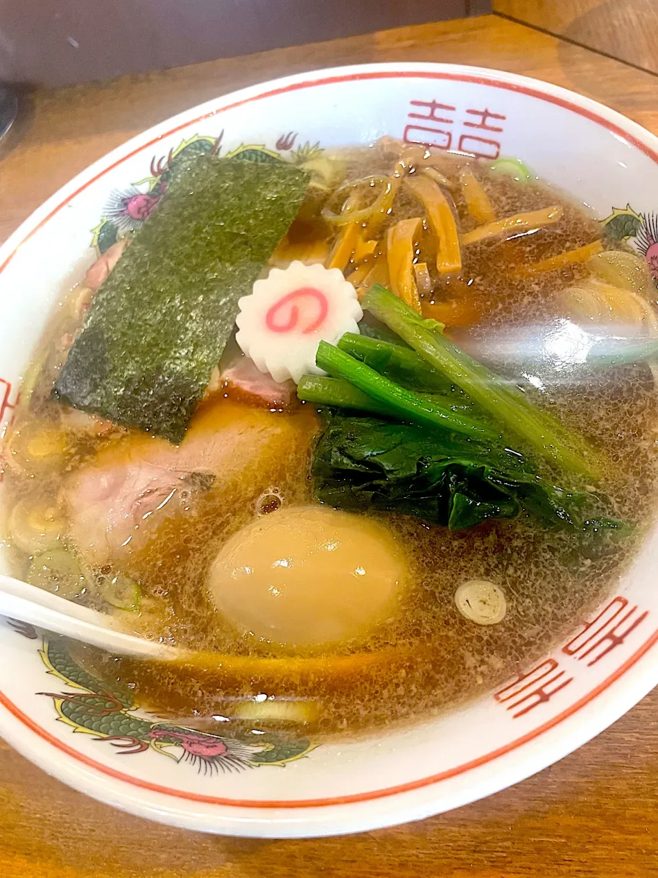 Snapdishの料理写真:味玉生姜醤油ラーメン！|Tomyさん