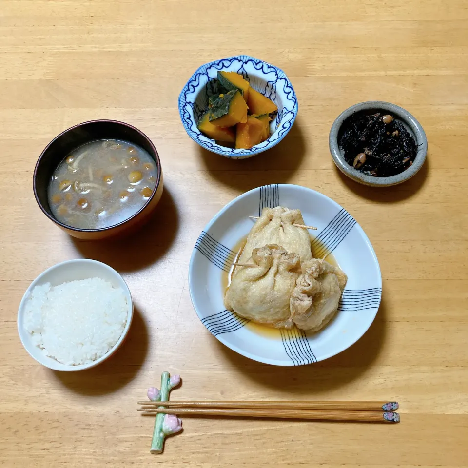 鶏ひき肉と野菜のきんちゃく|ちゃみこさん