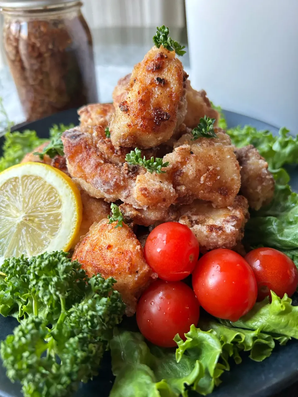 Snapdishの料理写真:【ビタントニオ発酵メーカー】醤油麹 de むね肉の唐揚げ|まなまな♡さん