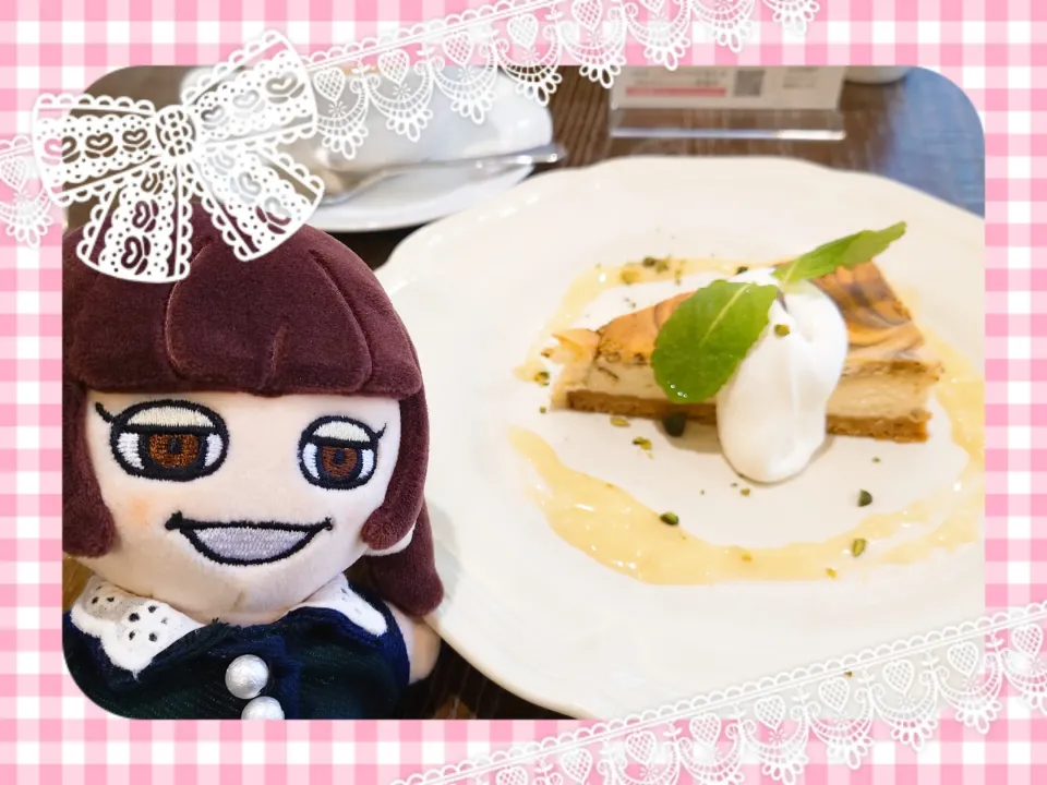 アールグレイとレモンのチーズケーキ|くまさんさん