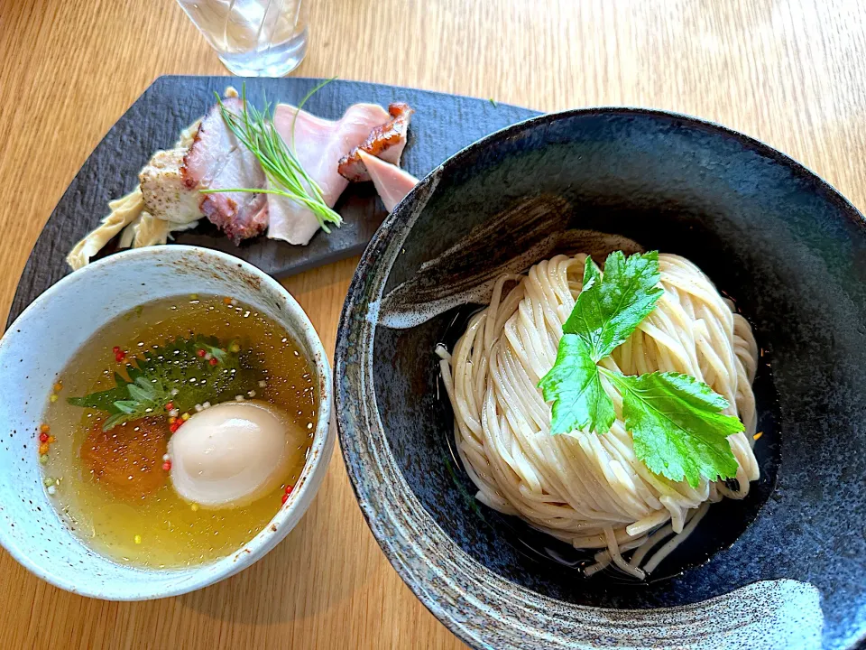 特製梅塩つけそば@支那蕎麦屋藤花・横浜市|らーめん好き！さん