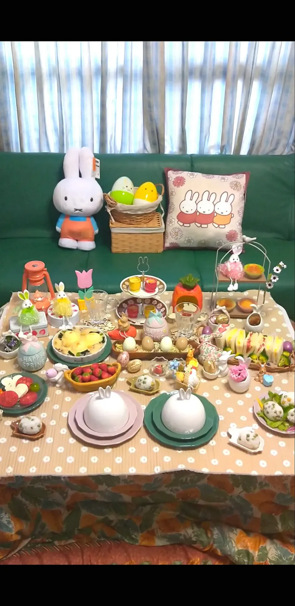 イースターパーティー🐣🐇🌷|とししいたけさん