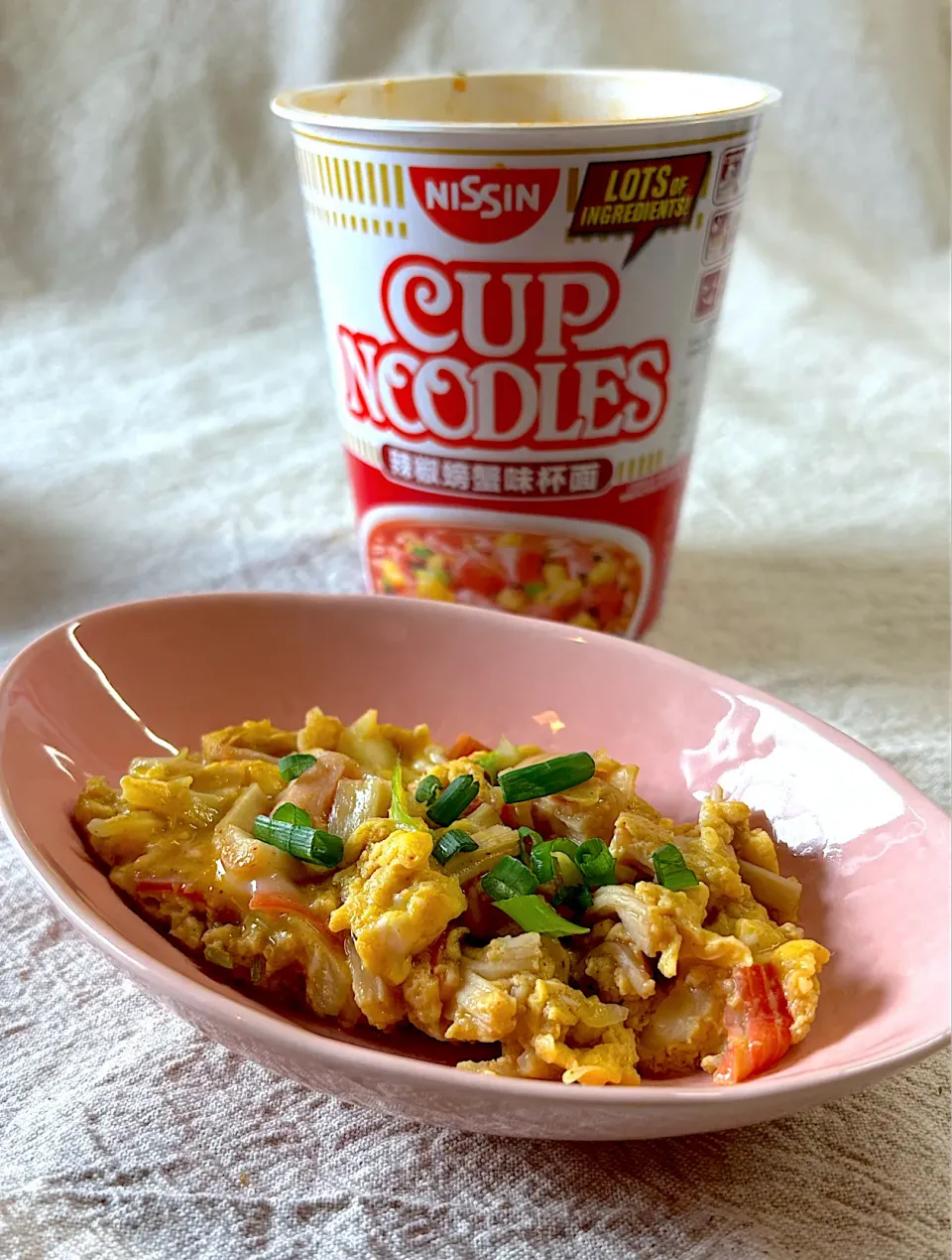 カップ麺のスー玉子とじ|かっちゃん杉さん