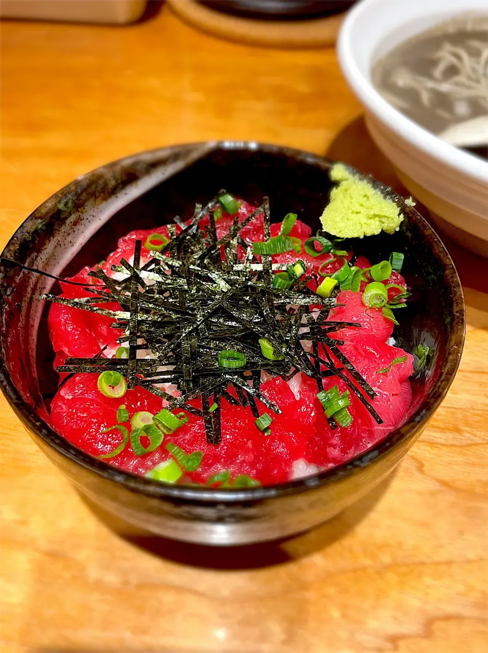 木更津丿貫さんの本鮪中落ち丼|たかさん