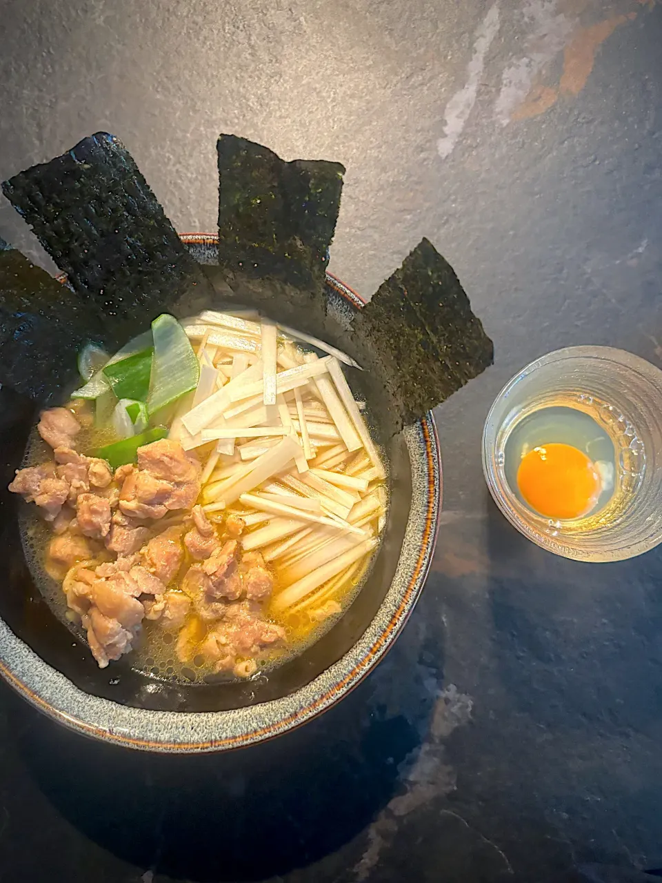 男子高校生が作ったあっさり鶏ラーメン|ラララさん