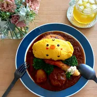 オムライスプレートランチ