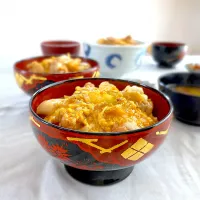 とろとろ卵の親子丼🥚🍚