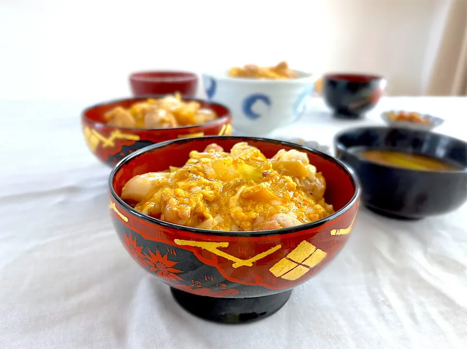 とろとろ卵の親子丼🥚🍚|ゆかりさん