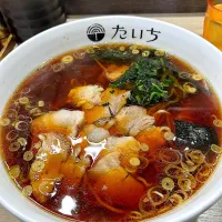 Snapdishの料理写真:たいちの生姜醤油ラーメン|下村直輝さん