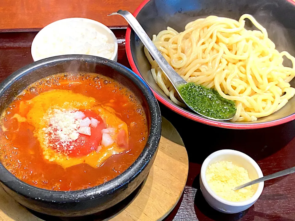 トマトのつけ麺|Chiharϋnさん