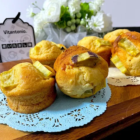 「発酵メーカー」を使ってみたSnapdishの料理・レシピ写真:いっちゃんさんの料理 9421beruさんの料理 ビタントニオ発酵メーカーde食べるさつまいも甘酒🍠でマフィン✨