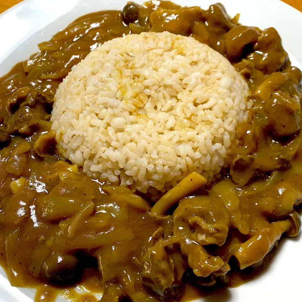 Snapdishの料理写真:やっぱり美味い牛すじカレー^_^|きよっさんさん