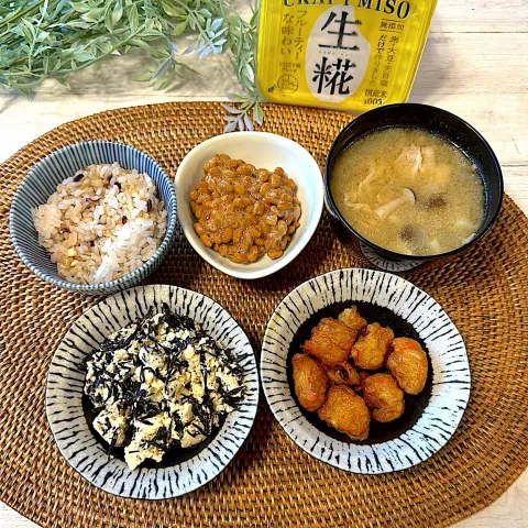 「CRAFT MISO 生糀 650g」を使ってみたSnapdishの料理・レシピ写真:今日の朝ごはん