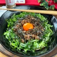 Snapdishの料理写真:五香塩de台湾風まぜ蕎麦